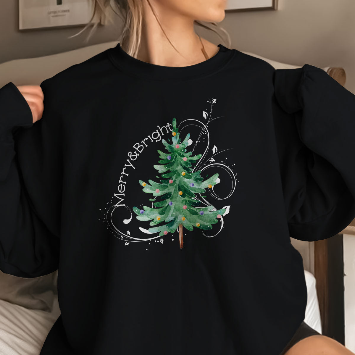 Merry  Bright Christmas Tree   Apparel   Christmas Gift 1698825710289.jpg