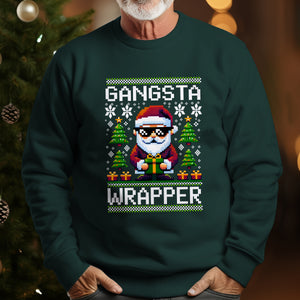 Gangsta Wrapper   Ugly Sweatshirt   Christmas Gift For Grandpa 1698979180011.jpg
