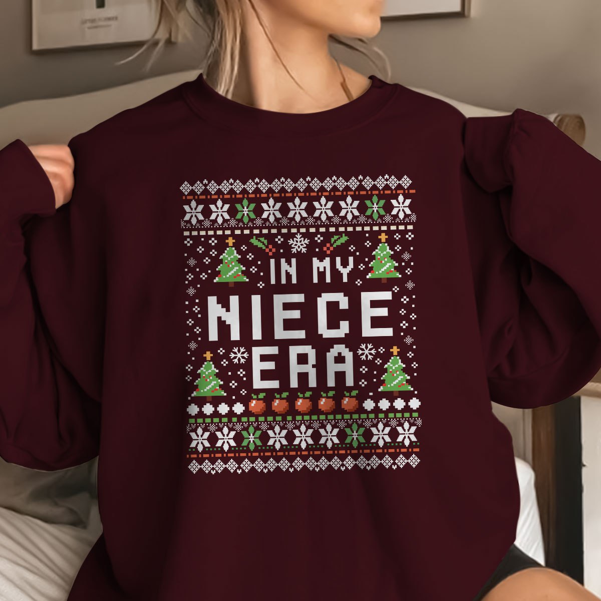 In My Niece Era   Ugly Sweatshirt   Christmas Gift For Niece 1698997351579.jpg