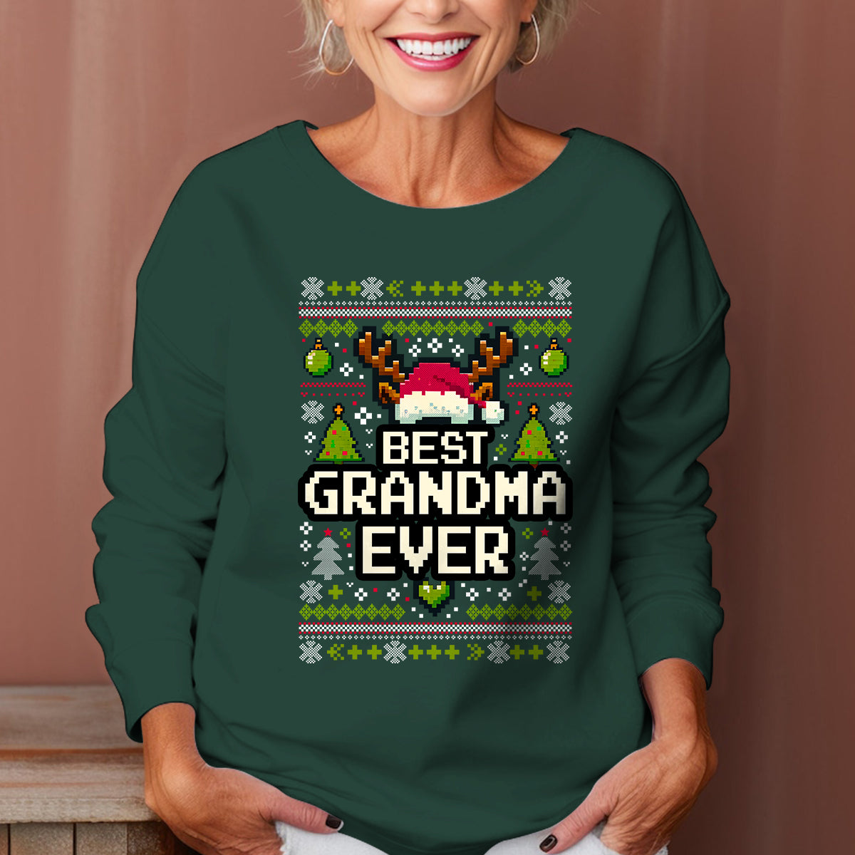 Best Grandma Ever - Ugly Sweatshirt - Christmas Gift For Grandma 1698998952299.jpg