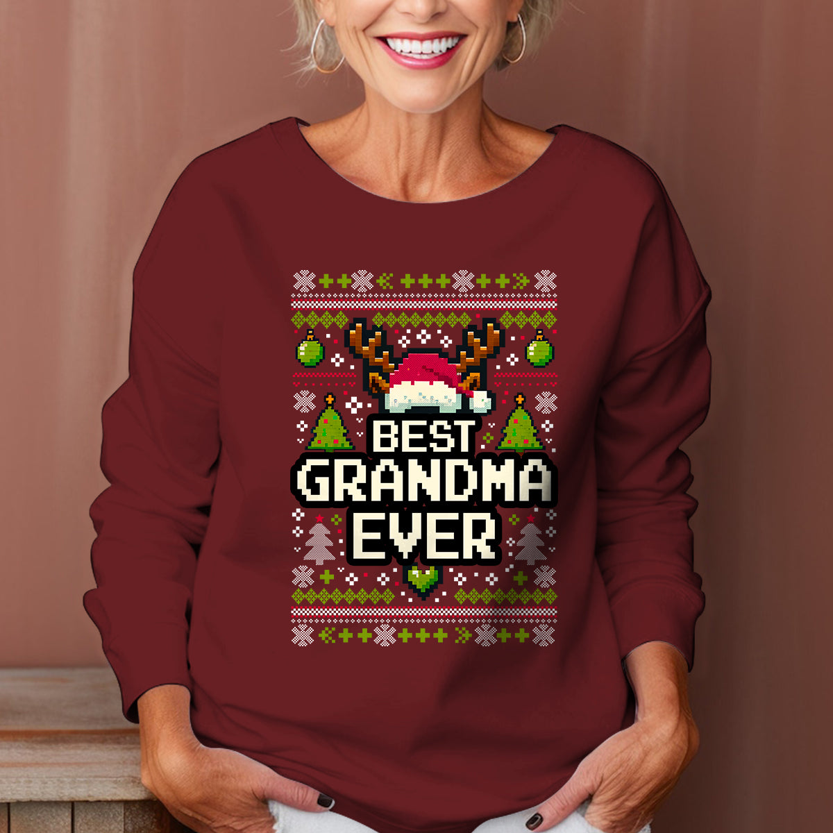 Best Grandma Ever - Ugly Sweatshirt - Christmas Gift For Grandma 1698998952333.jpg