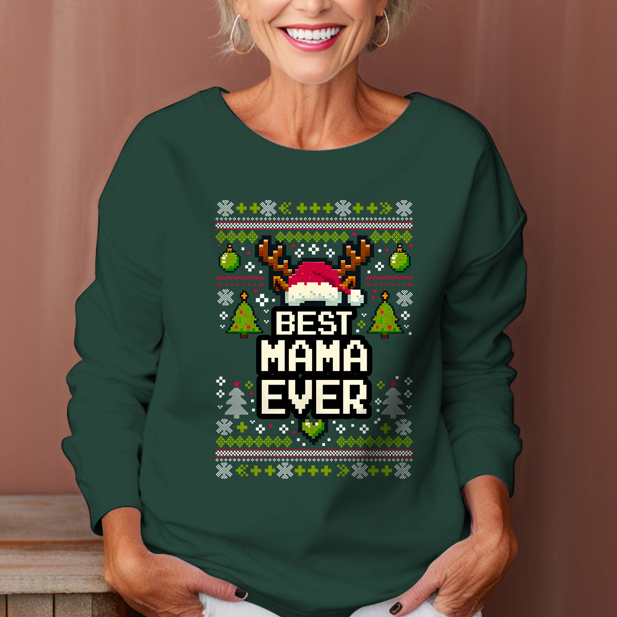 Best Mama Ever   Ugly Sweatshirt   Christmas Gift For Mother 1698999607867.jpg