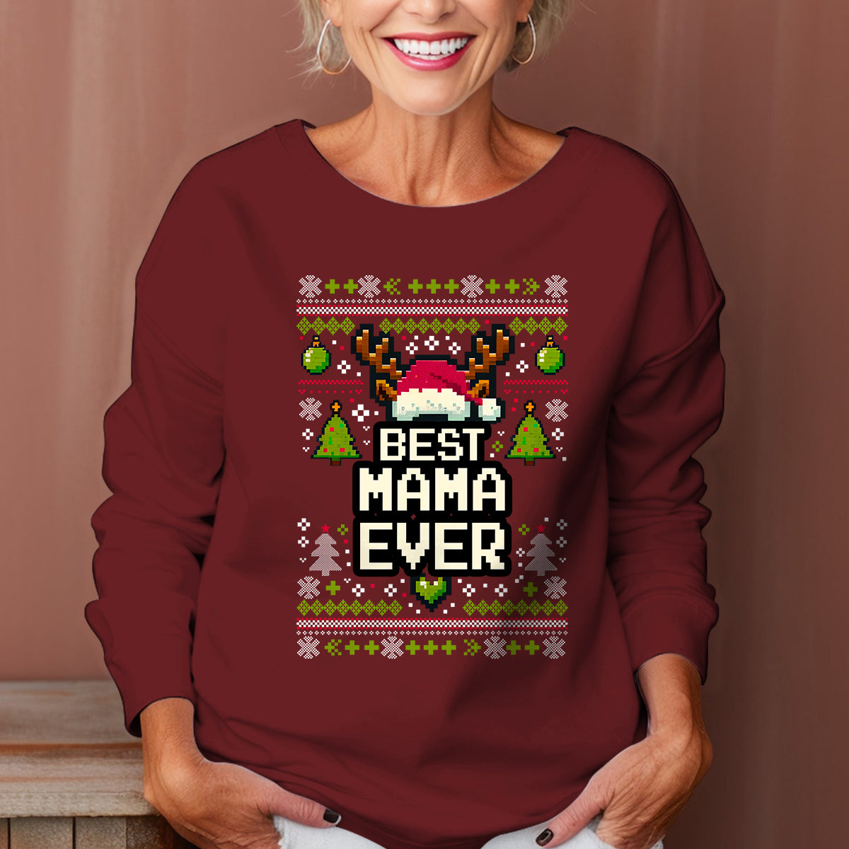 Best Mama Ever   Ugly Sweatshirt   Christmas Gift For Mother 1698999608432.jpg