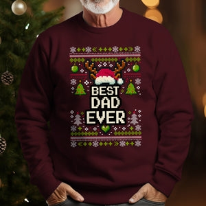 Best Dad Ever   Ugly Sweatshirt   Christmas Gift For Father 1699000168735.jpg