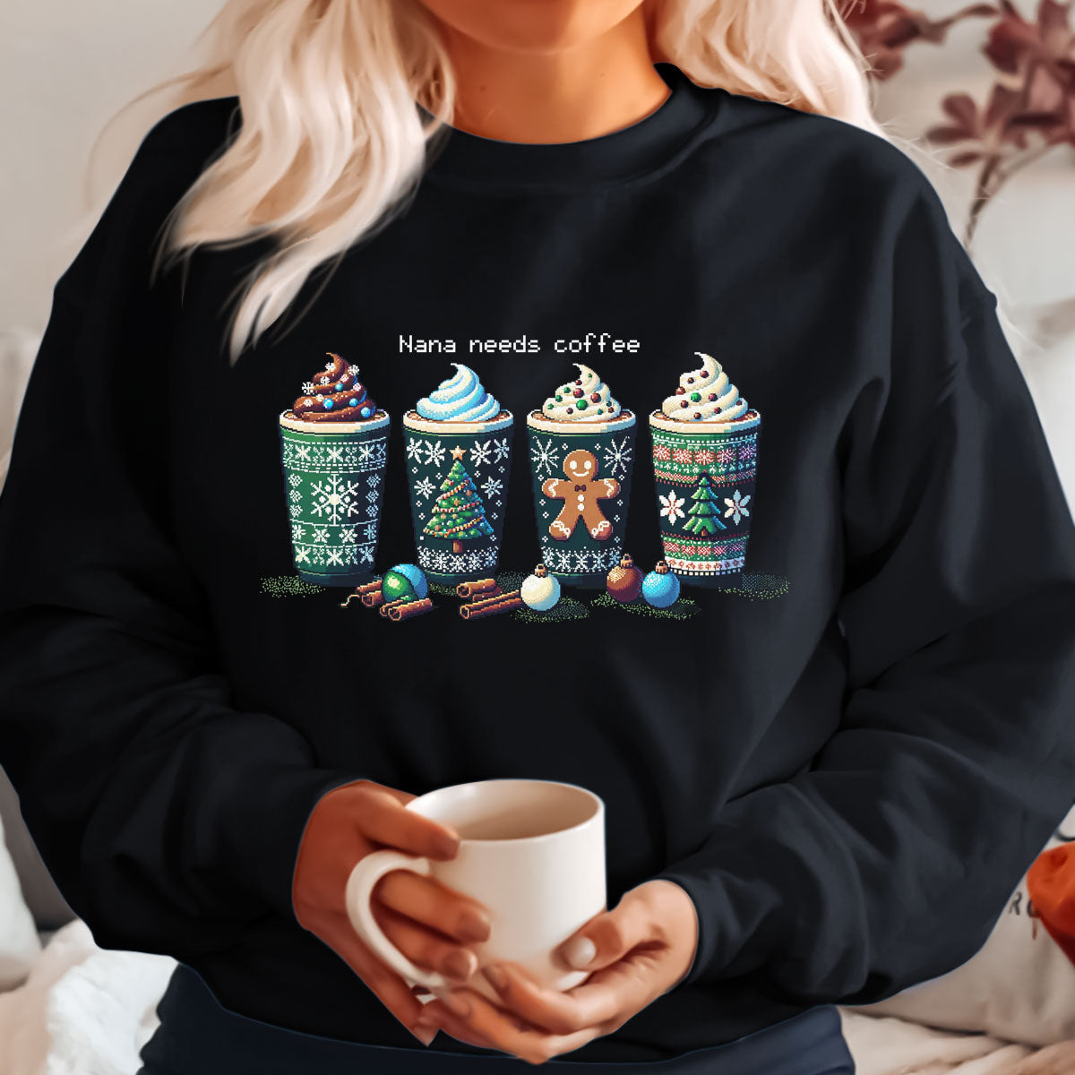 Mama Needs Coffee   Ugly Sweatshirt   Christmas Gift For Mother 1699065946906.jpg