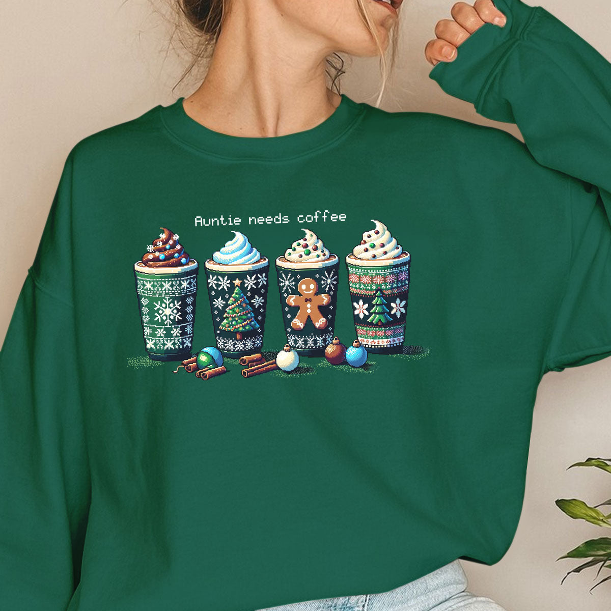 Mama Needs Coffee   Ugly Sweatshirt   Christmas Gift For Mother 1699065947805.jpg