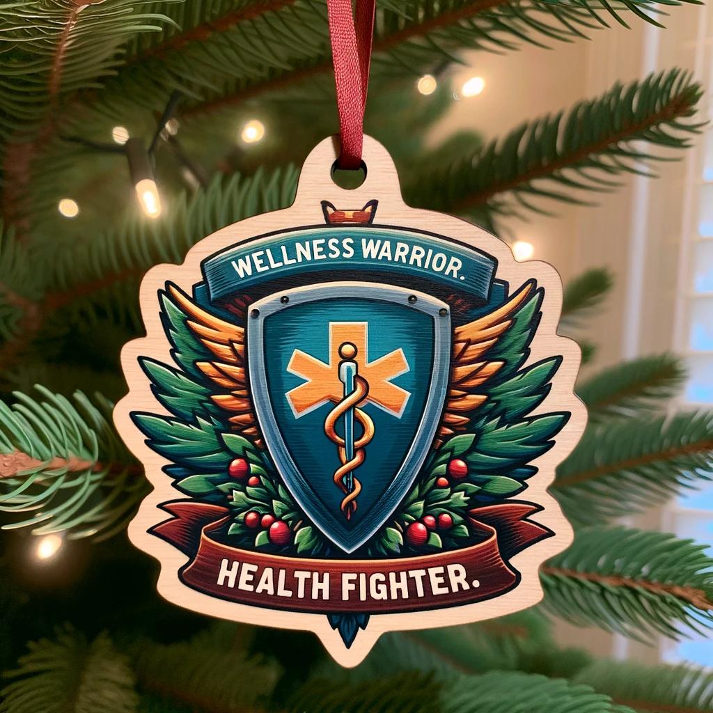 Nurse Ornament "Wellness Warrior" 1699072033125.jpg
