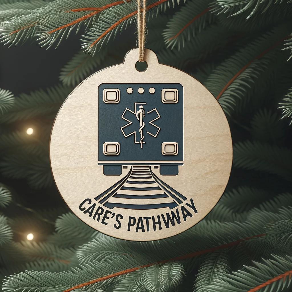 Paramedics/emts "path Of Care" Ornament 1699072367979.jpg