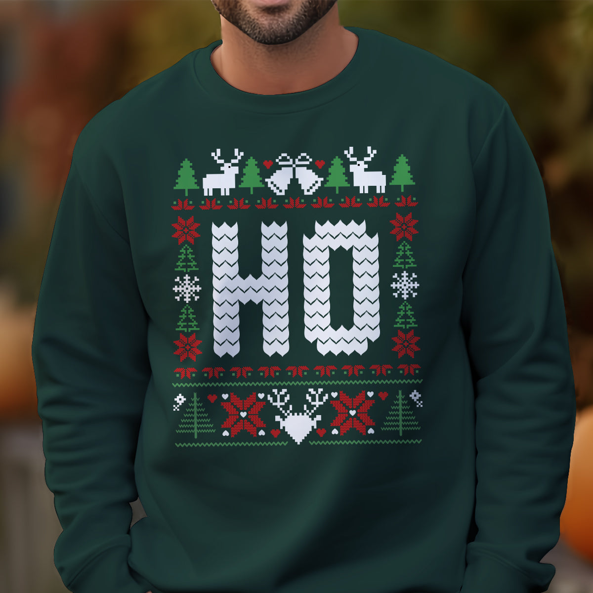 Funny Ho Sweatshirt   Ugly Sweatshirt   Christmas Gift For Couple 1699254108921.jpg