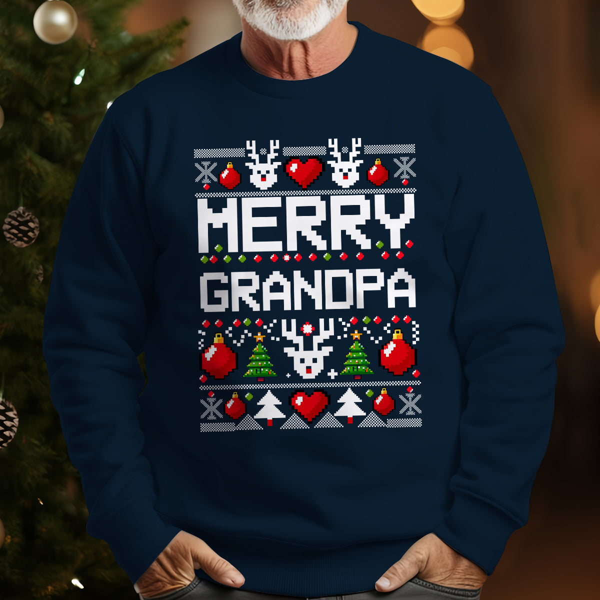 Merry Grandpa - Ugly Sweatshirt - Christmas Gift For Grandpa 1699254649078.jpg