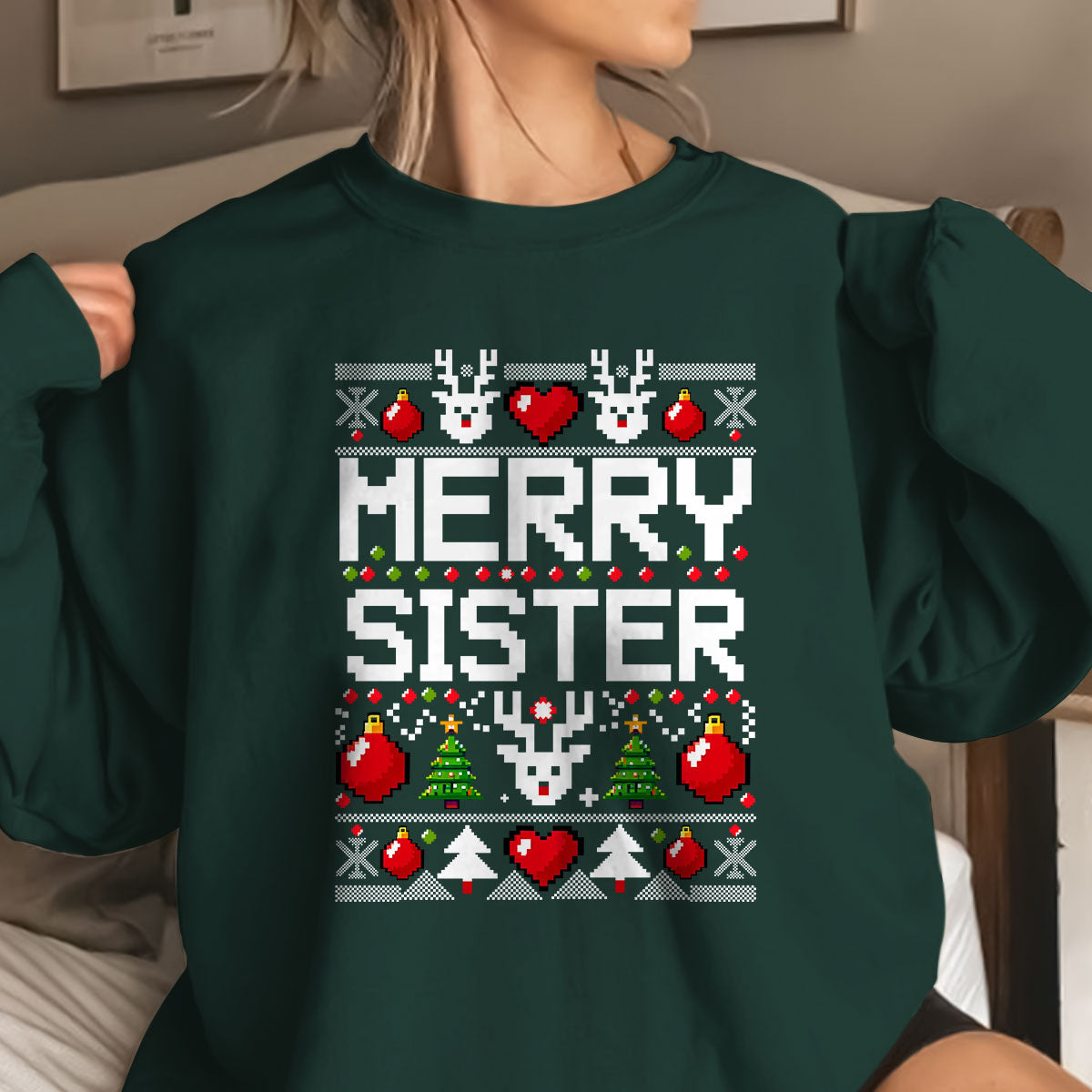 merry sister   ugly sweatshirt   christmas gift for sister 1699255527266.jpg