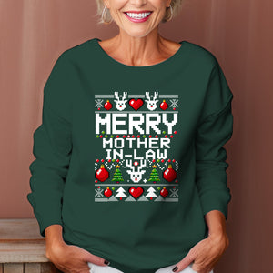 Merry Mother In Law   Ugly Sweatshirt   Christmas Gift For Mother In Law 1699255715516.jpg