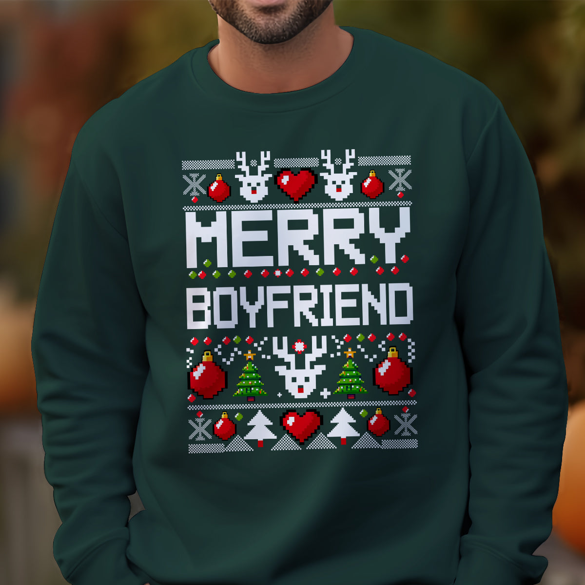 Merry Boyfriend   Ugly Sweatshirt   Christmas Gift For Boyfriend 1699255930320.jpg