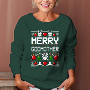 Merry Godmother   Ugly Sweatshirt   Christmas Gift For Godmother 1699256199816.jpg