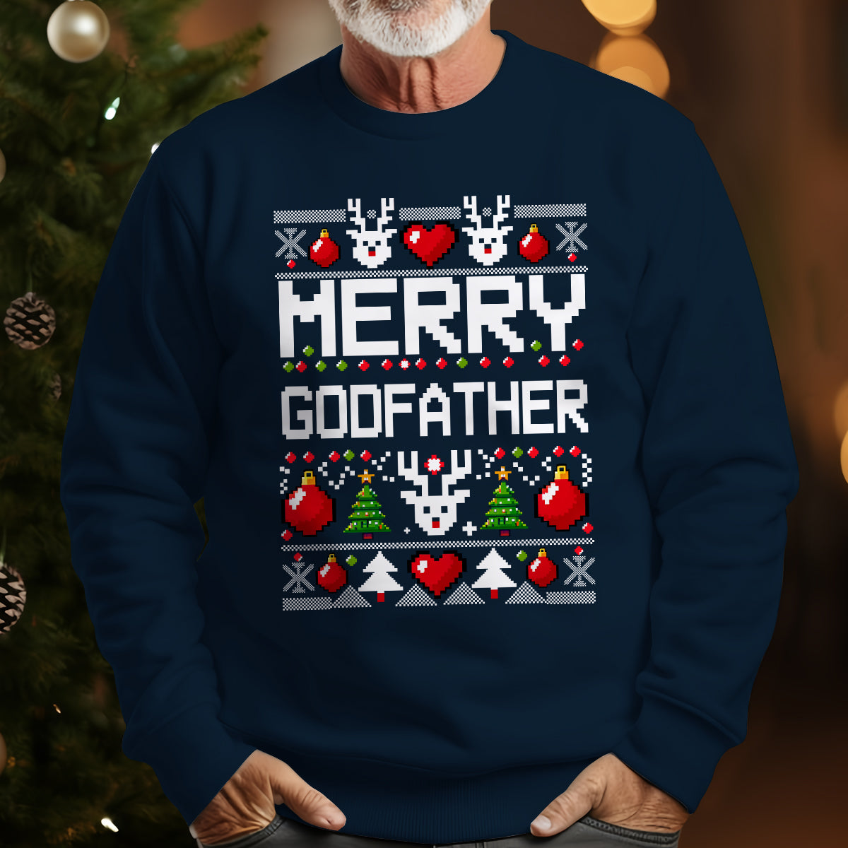 Merry Godfather   Ugly Sweatshirt   Christmas Gift For Godfather 1699256260554.jpg