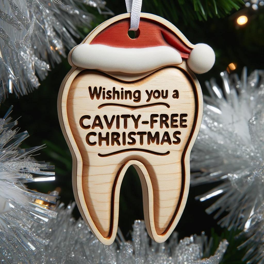 Dentist Ornament "cavity-free Christmas" 1699258966571.jpg