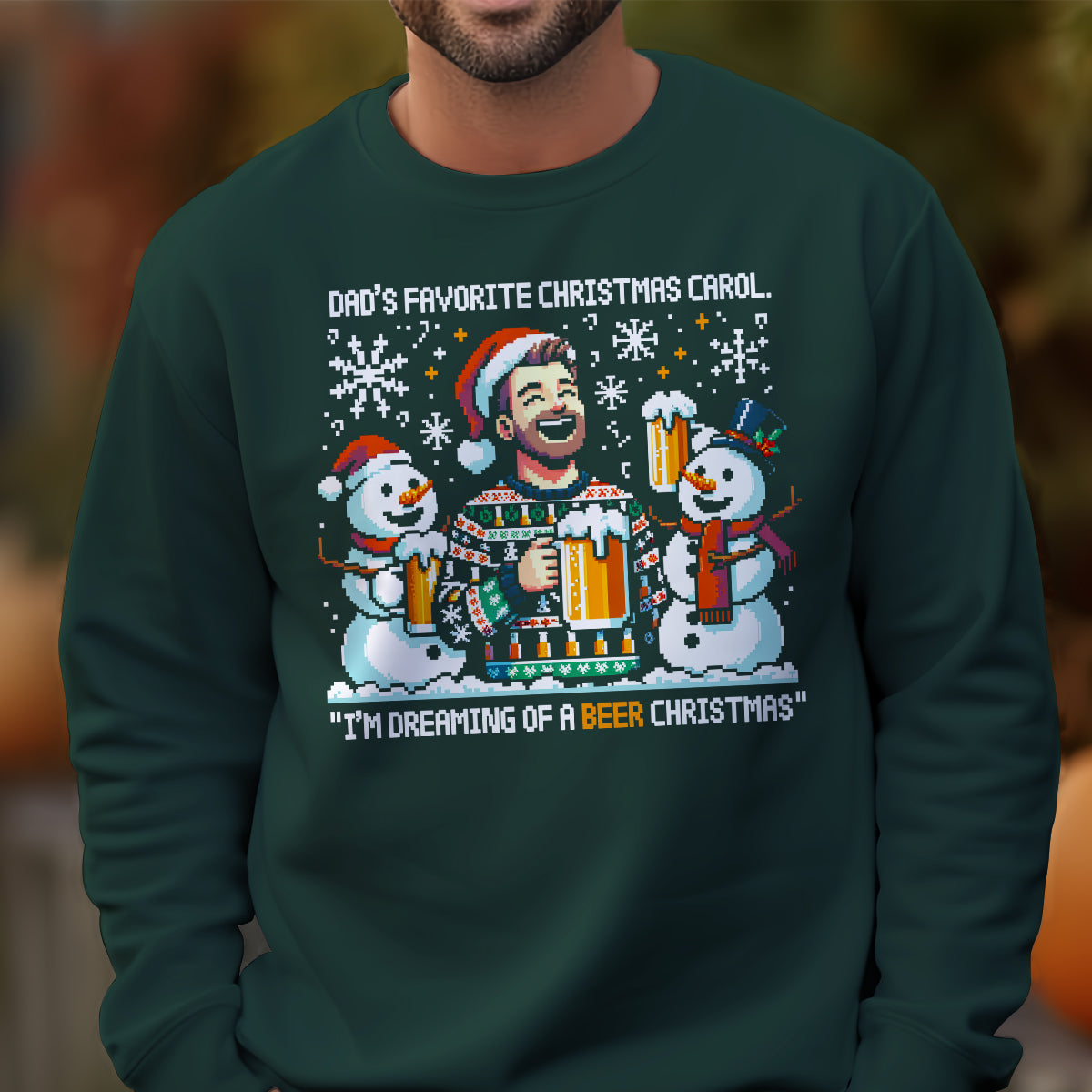 Dads Favorite Christmas Carol   Ugly Sweatshirt   Christmas Gift For Dad 1699330184500.jpg