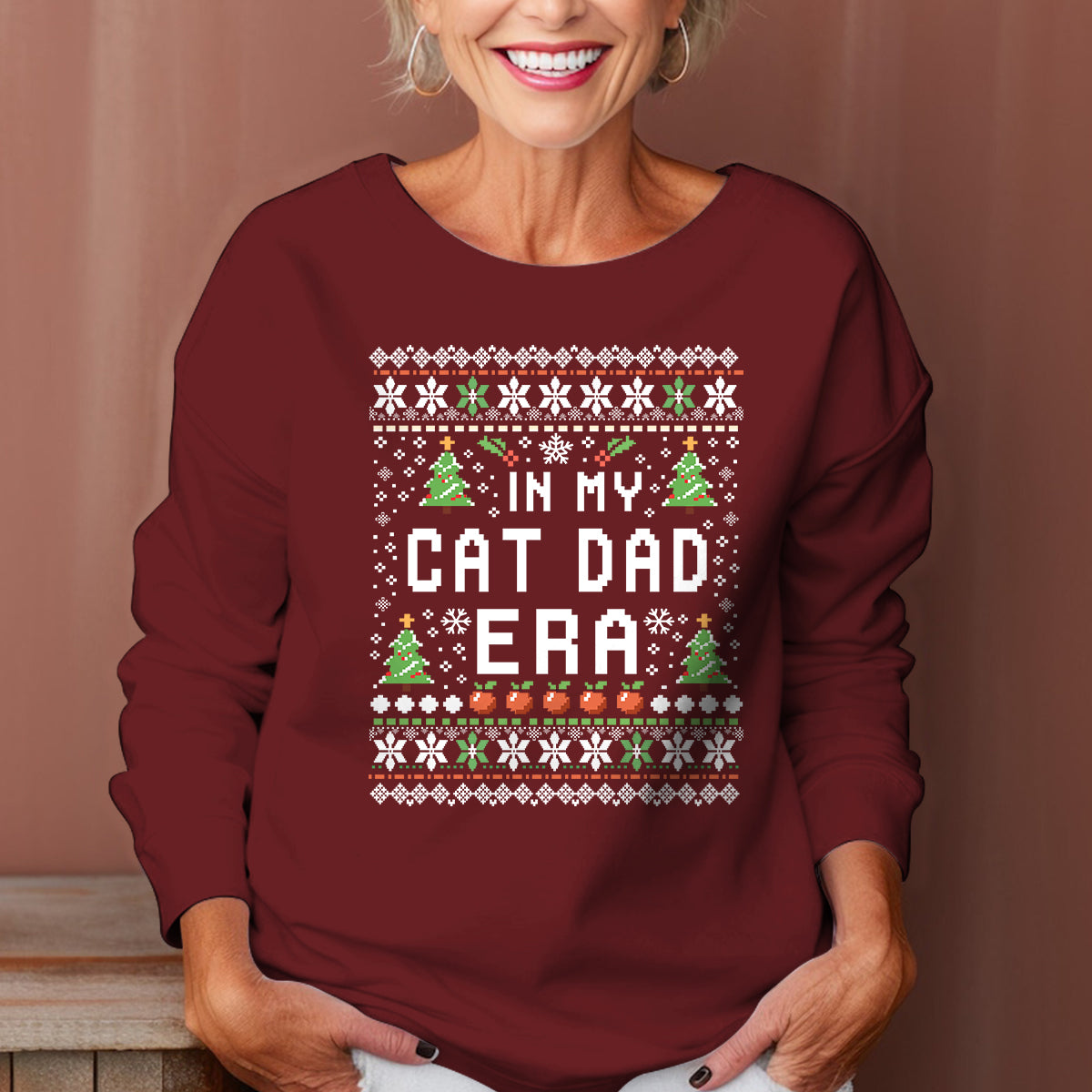 In My Cat Mom Era   Ugly Sweatshirt   Christmas Gift For Cat Lovers 1699340713429.jpg