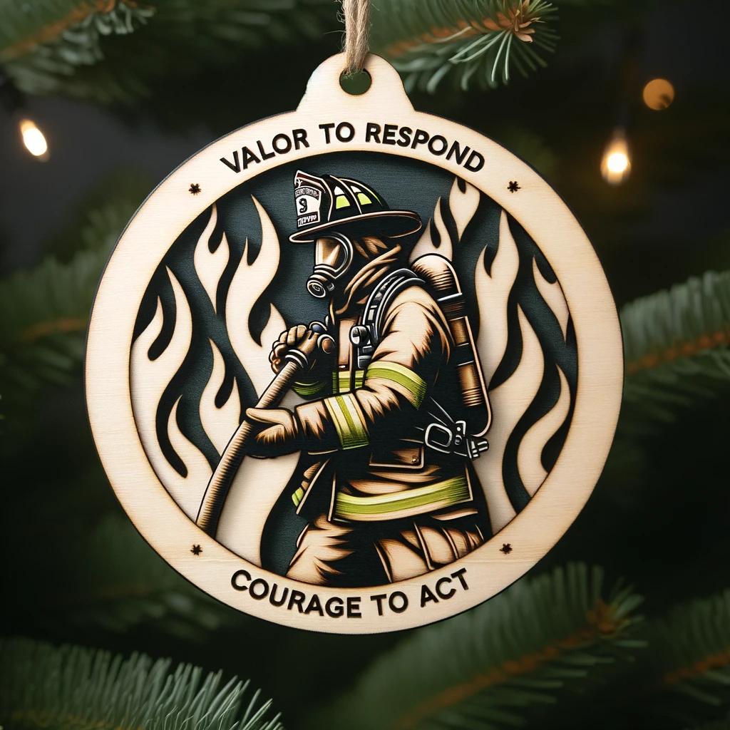 Firefighters Ornament "Bravery in Action" 1699343376718.jpg