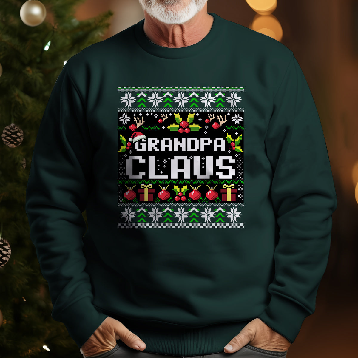 grandpa claus christmas   ugly sweatshirt   christmas gift for grandpa 1699345743168.jpg