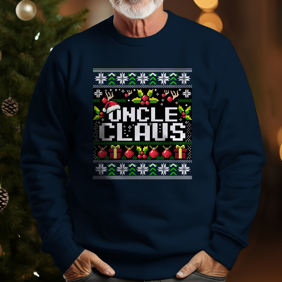 Uncle Claus Christmas   Ugly Sweatshirt   Christmas Gift For Uncle 1699346976238.jpg