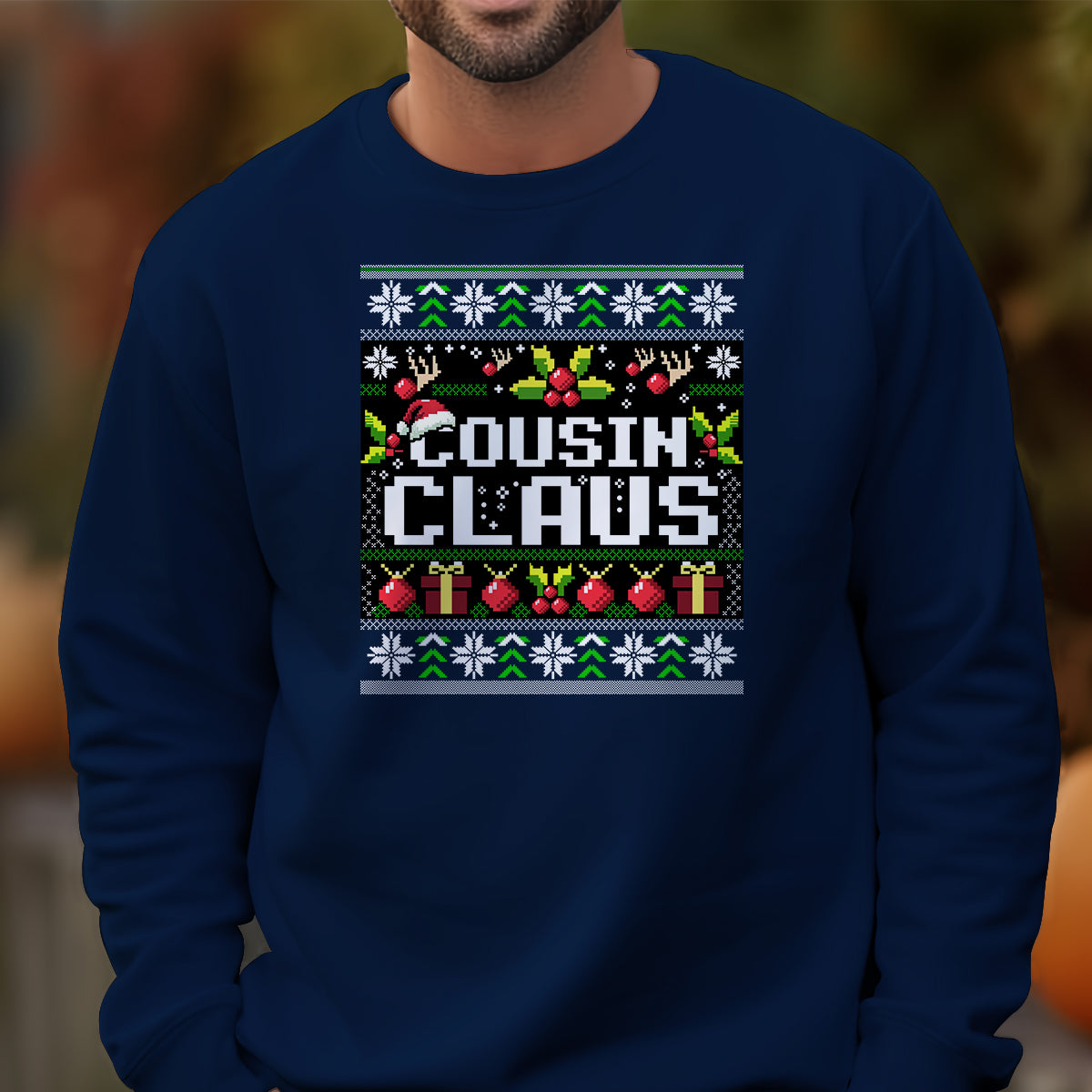 Cousin Claus Christmas   Ugly Sweatshirt   Christmas Gift For Cousin 1699347388034.jpg