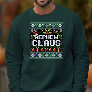 Nephew Claus Christmas   Ugly Sweatshirt   Christmas Gift For Nephew 1699347583553.jpg