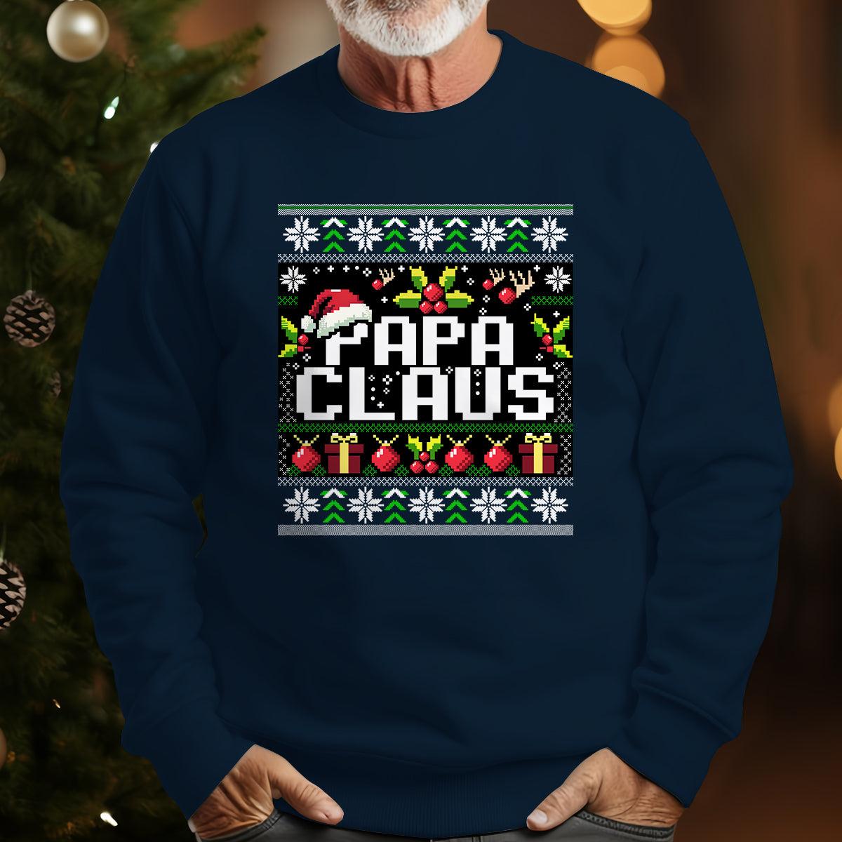 papa claus christmas   ugly sweatshirt   christmas gift for grandfather 1699348094406.jpg