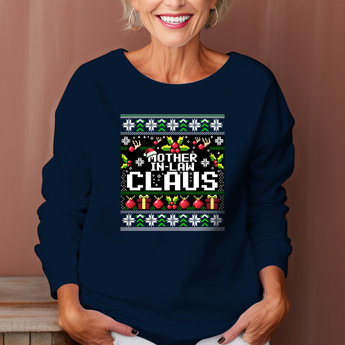 Mother In Law Claus Christmas   Ugly Sweatshirt   Christmas Gift For Mother In Law 1699348215871.jpg