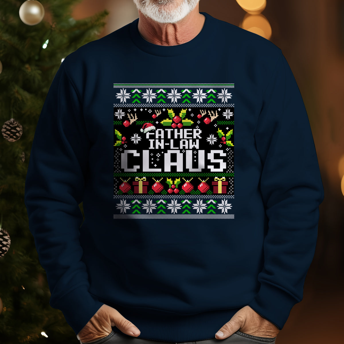 Father In Law Claus Christmas   Ugly Sweatshirt   Christmas Gift For Father In Law 1699348267652.jpg