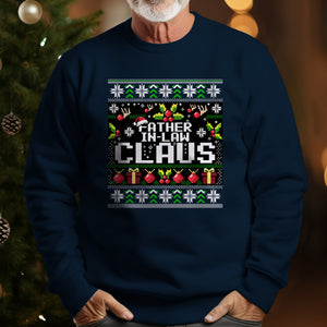 Father In Law Claus Christmas   Ugly Sweatshirt   Christmas Gift For Father In Law 1699348267652.jpg