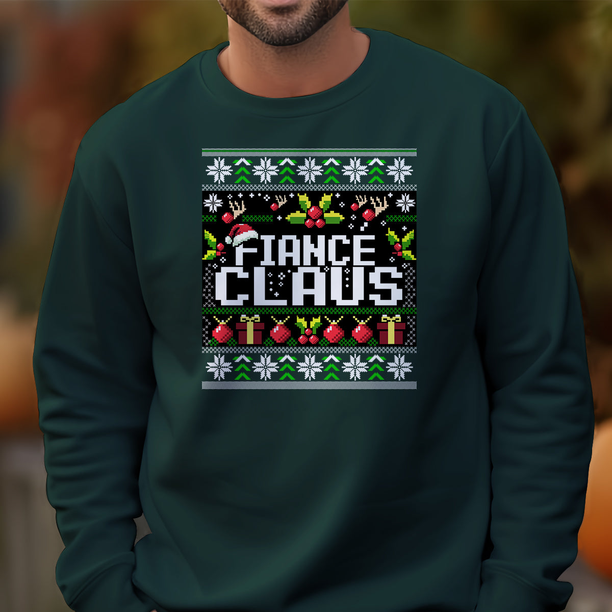 Fiance Claus Christmas - Ugly Sweatshirt - Christmas Gift For Fiance 1699348856742.jpg