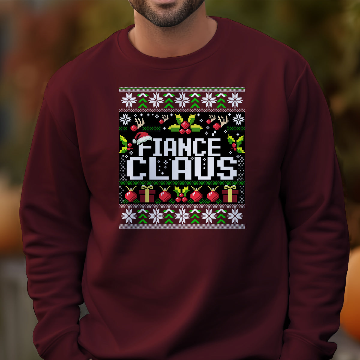 Fiance Claus Christmas - Ugly Sweatshirt - Christmas Gift For Fiance 1699348856811.jpg
