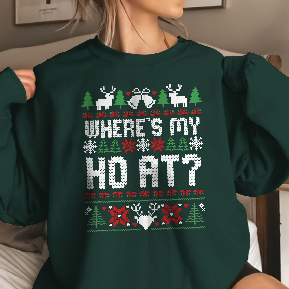 Where My Hos At   Ugly Sweatshirt   Christmas Gift For Couple 1699350545456.jpg
