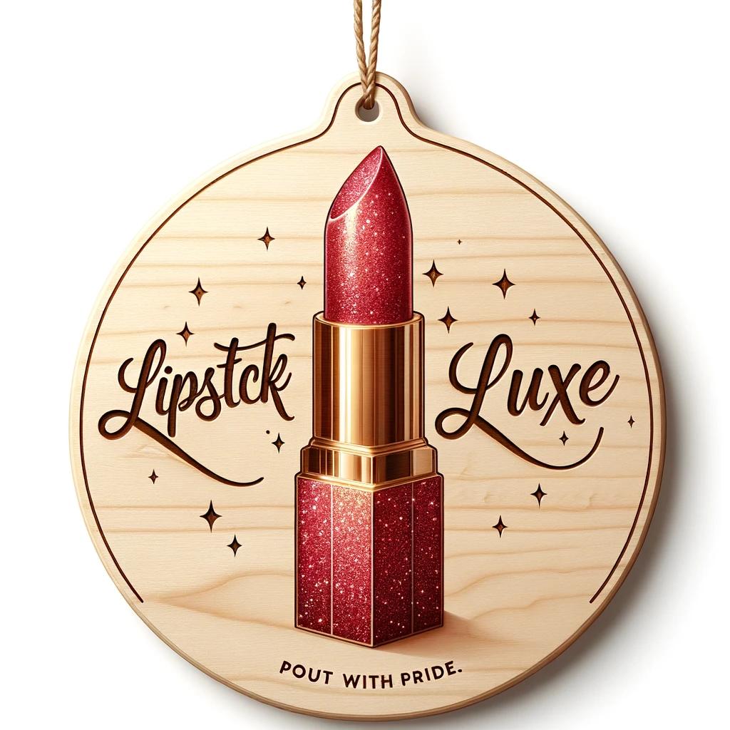 Makeup Artist Ornament "lipstick Luxe" 1699419073084.jpg