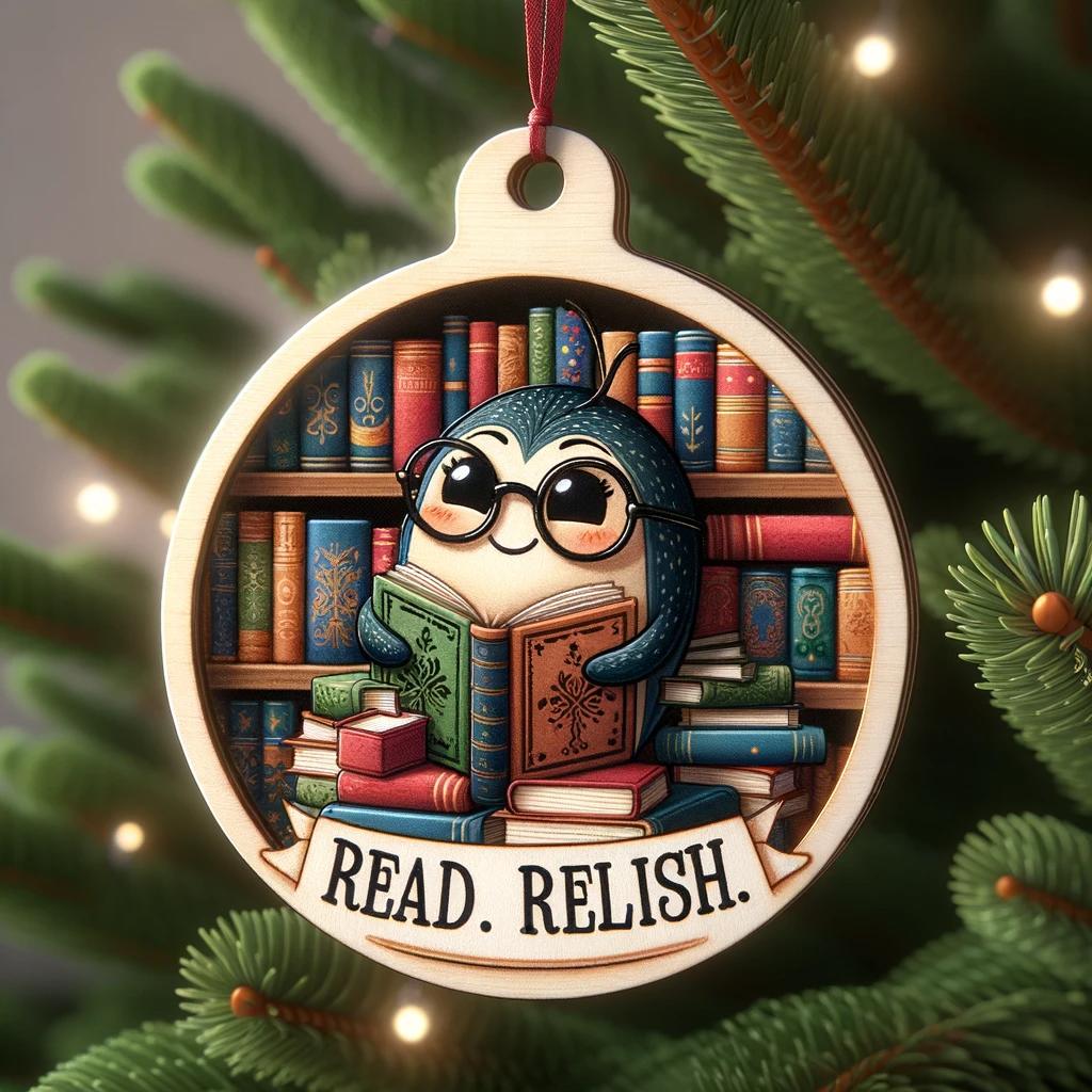 Librarians Ornament "bookworm’s Paradise" 1699511545506.jpg