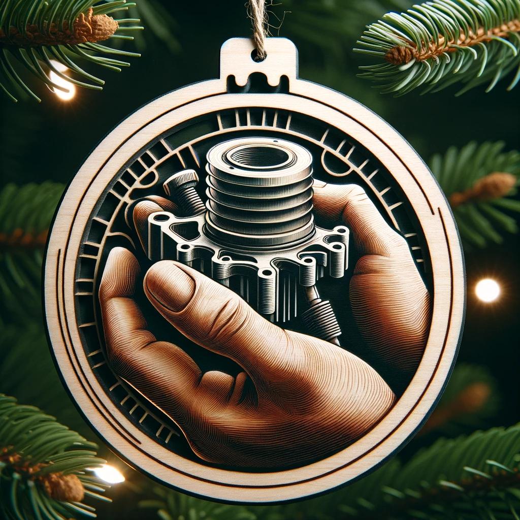 Mechanics Ornament "hands Of Precision" 1699511550822.jpg