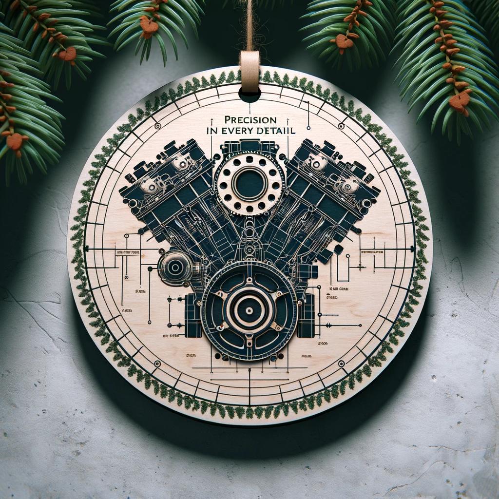 Mechanics Ornament "engineer's Blueprint" 1699511552077.jpg