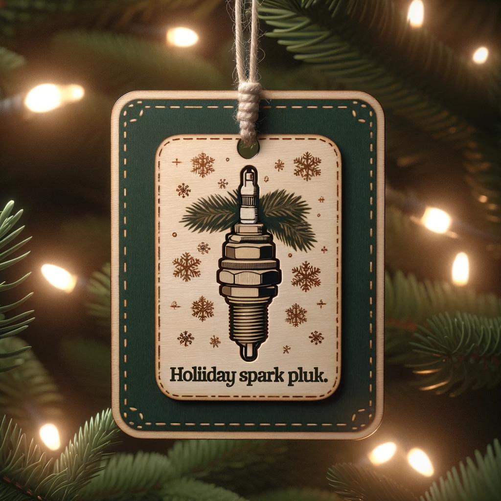 Mechanics Ornament "holiday Spark Plug" 1699511552885.jpg