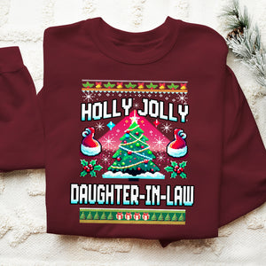 holly jolly daughter in law   ugly sweatshirt   christmas gift for daughter in law 1699519057800.jpg