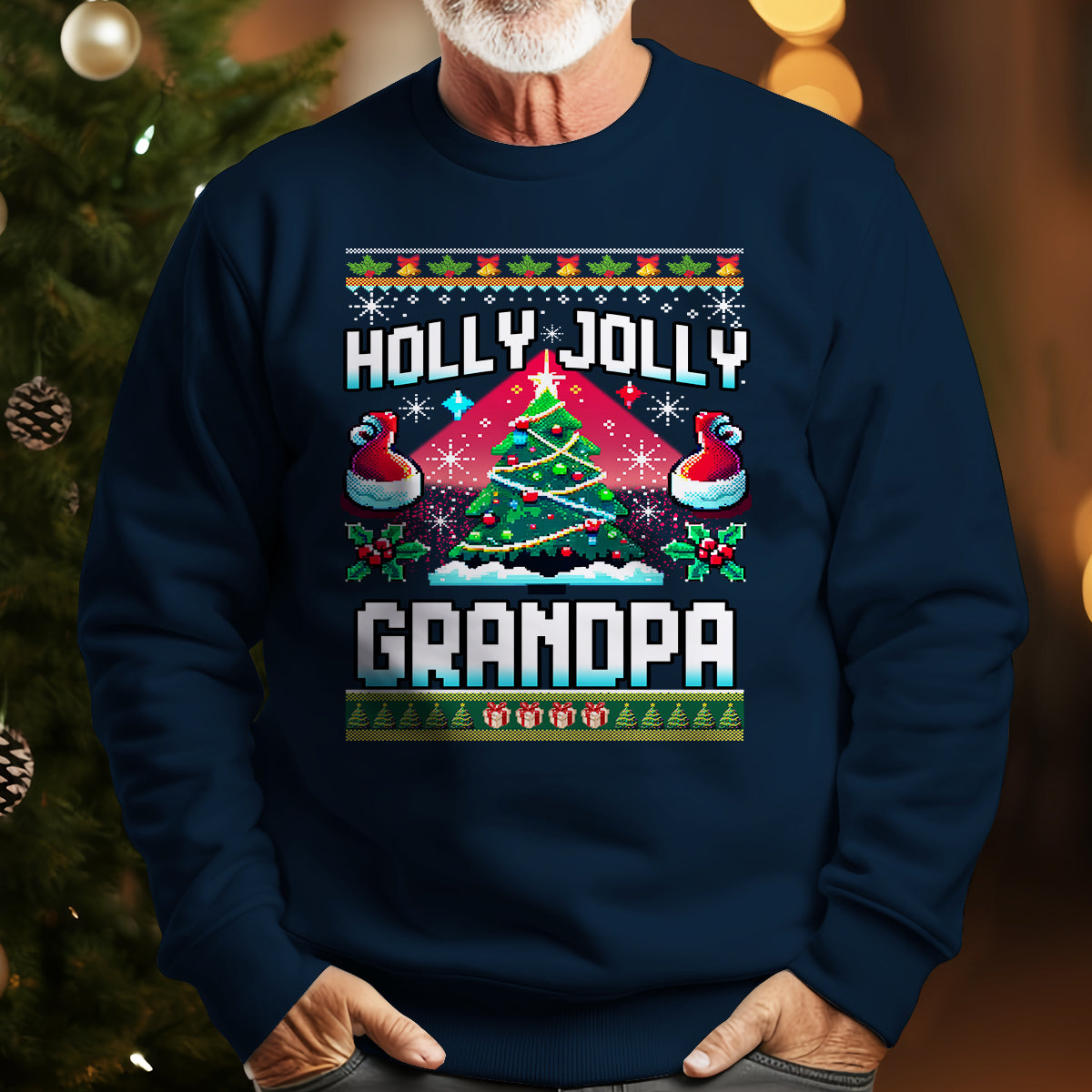 holly jolly grandpa   ugly sweatshirt   christmas gift for grandpa 1699519947078.jpg