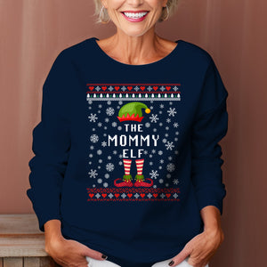 The Mommy Elf - Ugly Sweatshirt - Christmas Gift For Mother, Mommy 1699598591839.jpg
