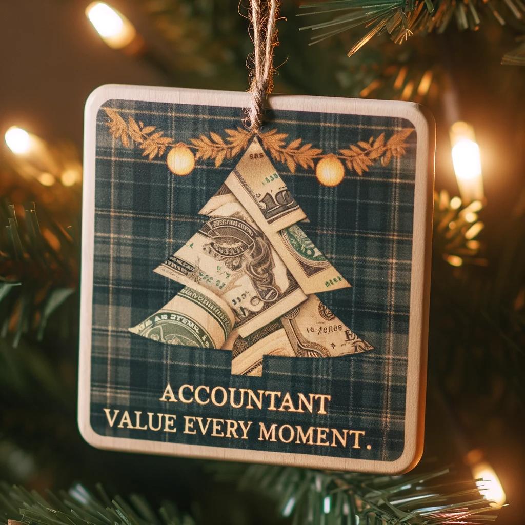 Accountant Ornament " Currency Garland" 1699598997995.jpg
