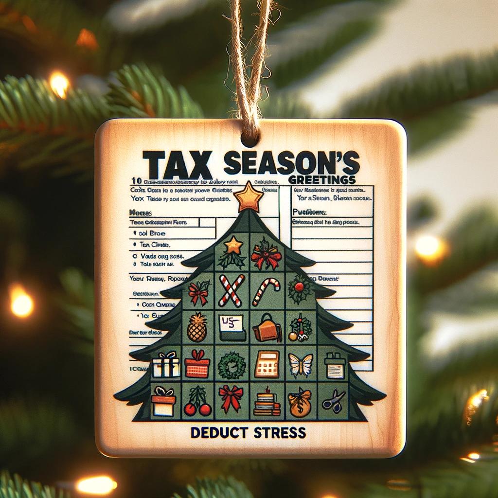 Accountant Ornament " Tax Season’s Greetings" 1699598998415.jpg