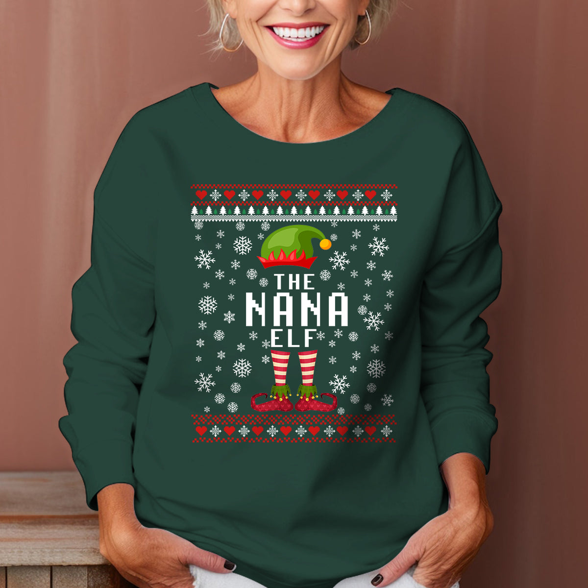 the nana elf   ugly sweatshirt   christmas gift for grandma nana 1699599067582.jpg