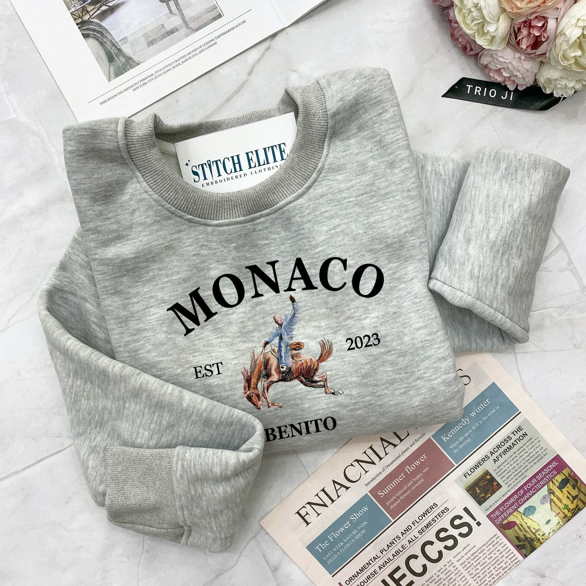 Retro Monaco Sweatshirt Hoodie T Shirt 1699866904122.jpg