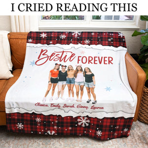 bestie forever red white   custom blanket   gift for bestie 1699929514621.jpg