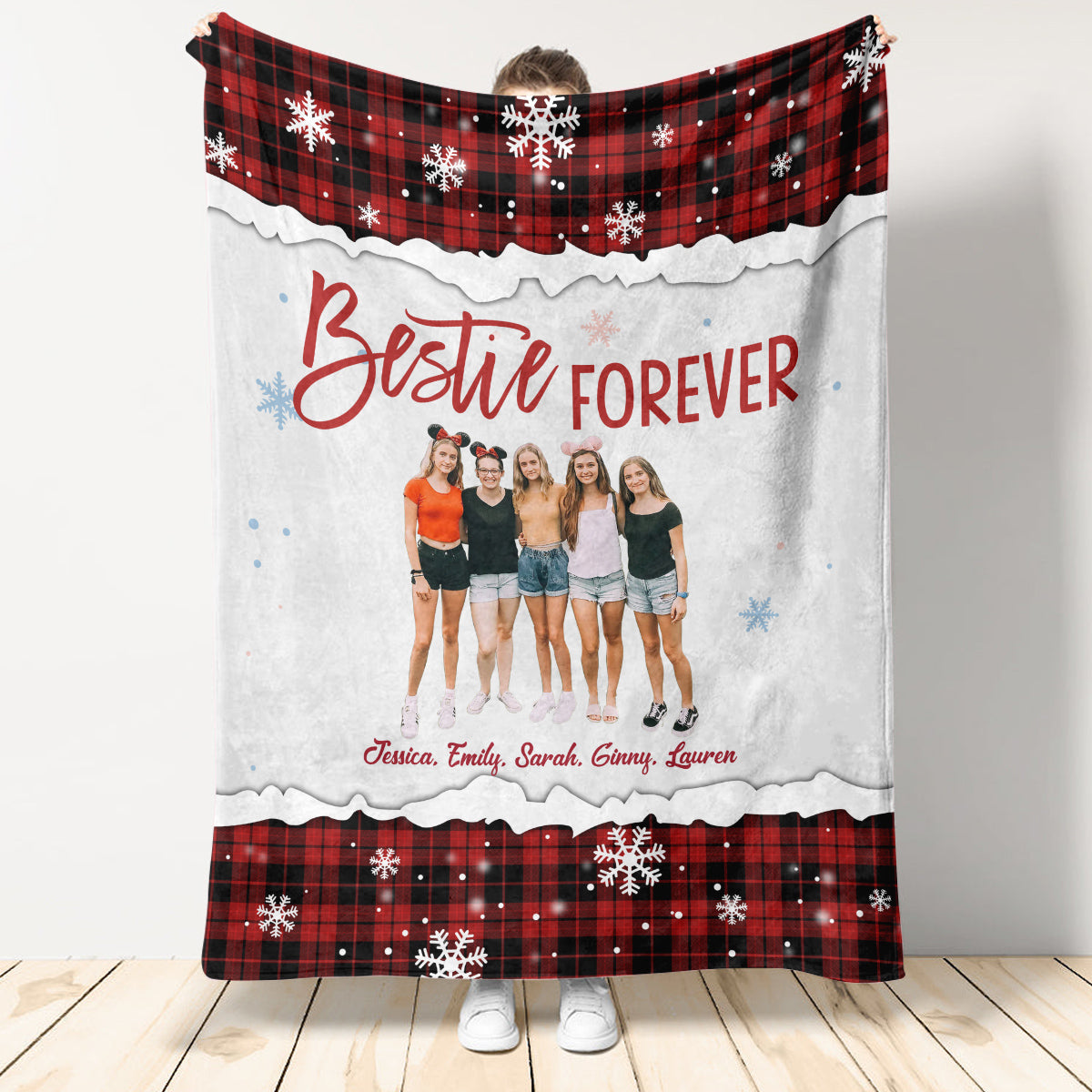 bestie forever red white   custom blanket   gift for bestie 1699929514877.jpg