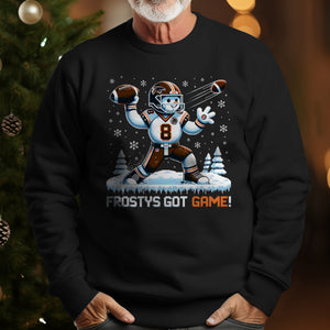 Frostys Got The Game   Ugly Sweatshirt   Christmas Gift For Football Lover 1699931224477.jpg