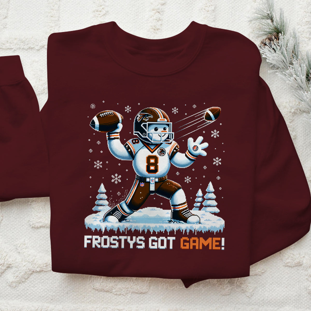 Frostys Got The Game   Ugly Sweatshirt   Christmas Gift For Football Lover 1699931224672.jpg